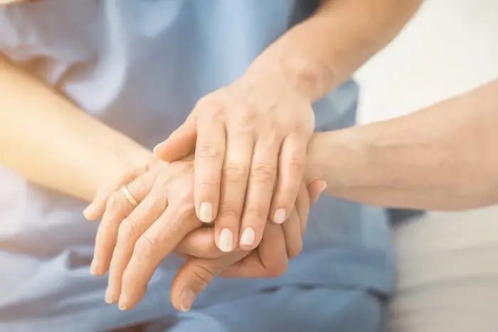 nurse hands